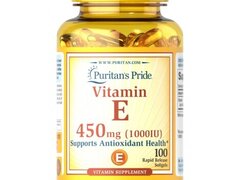 Puritan Pride Vitamina E 450 mg (1000 IU) - 100 Capsule